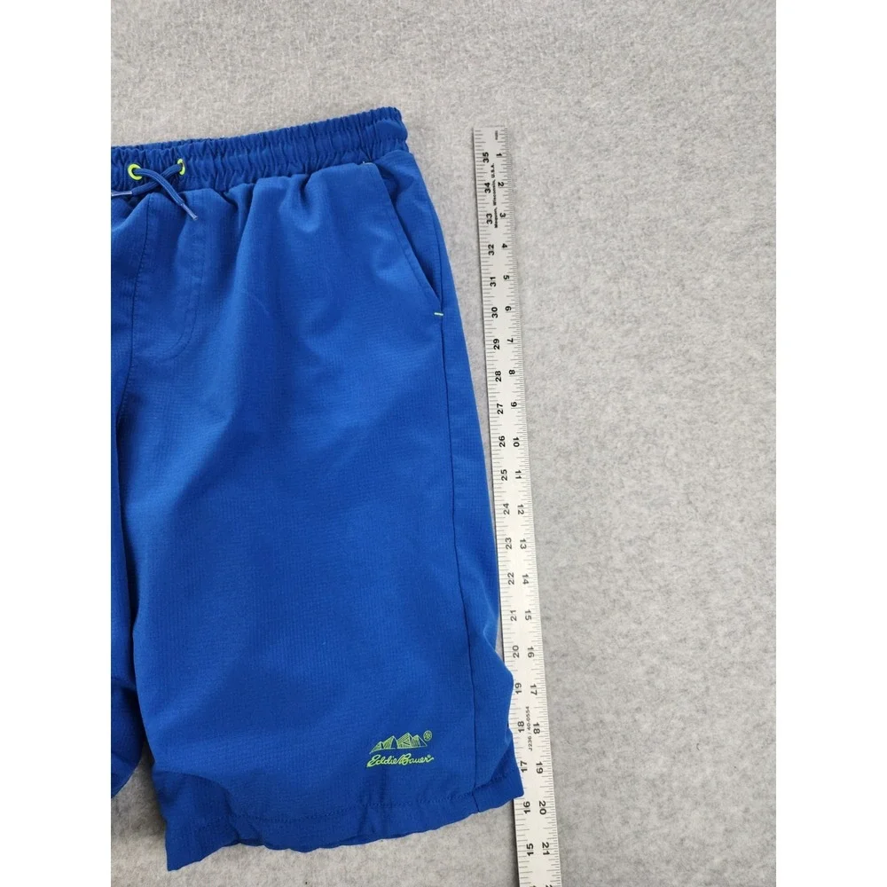 Eddie Bauer Boys Hybrid‎ Blue Shorts Swimming Shorts Size XL (18/20) Mens Small
